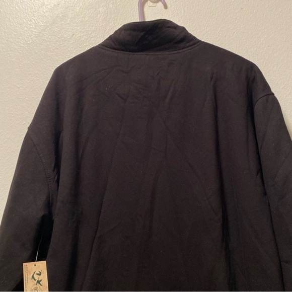Outdoor Life Jacket Mens Size XXL Black Pockets Collared Rugged Authentic NEW - Picture 5 of 13